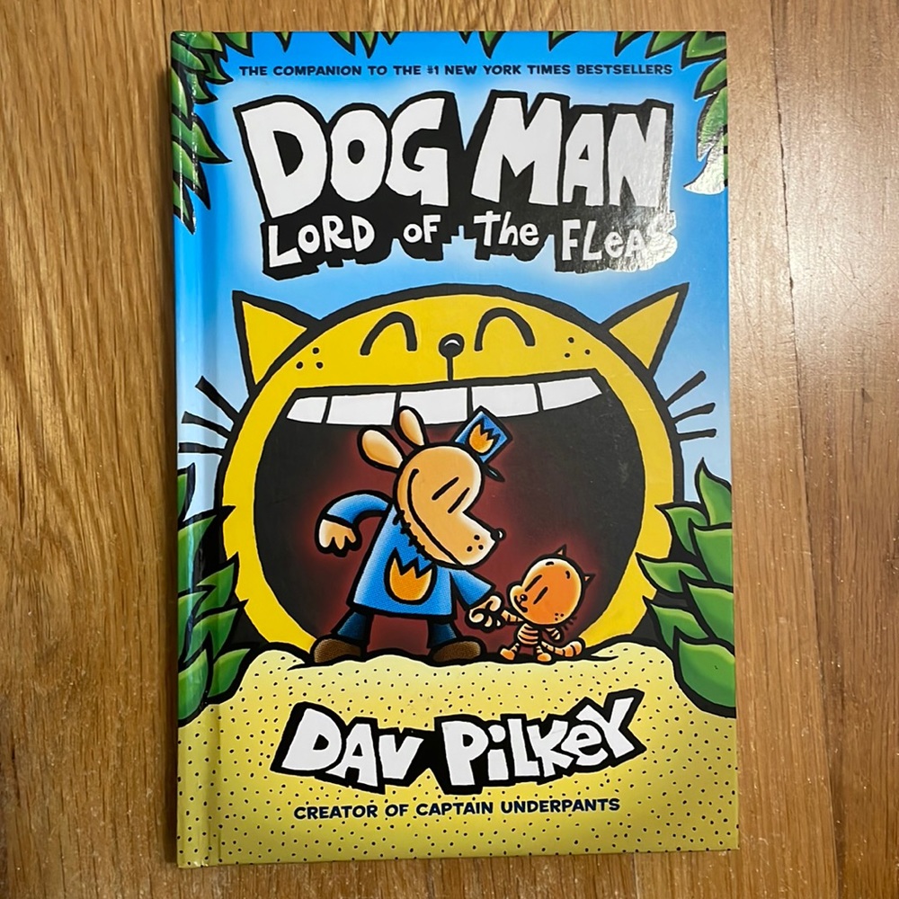 Dog Man Lord of the Fleas in pristine condition